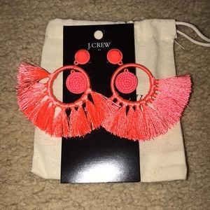 J Crew Tassel Earrings. NWT